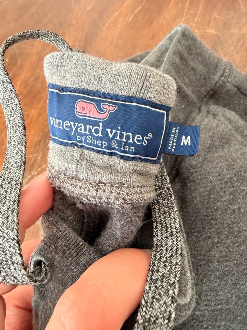 Vineyard Vines Charcoal Gray Cozy Drawstring Sweatpants